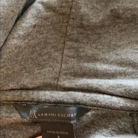A/X Armani Exchange 1/3 sleeve hoodie - Picture 10 of 11